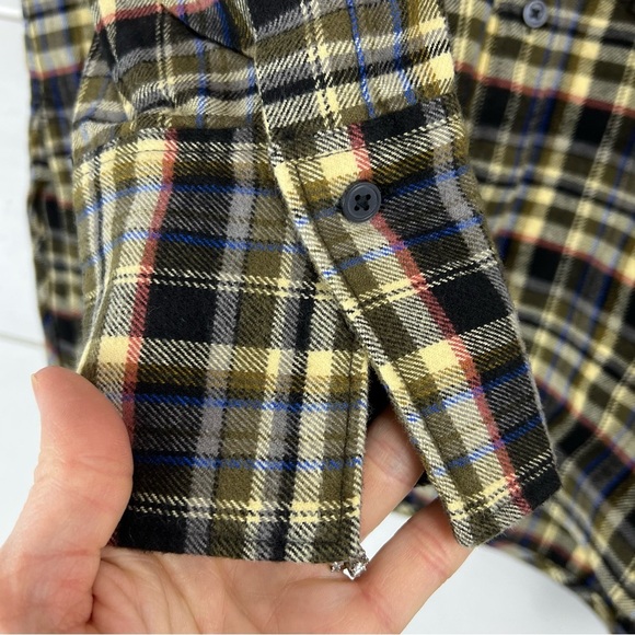 NWT EVERLANE The Boxy Flannel Button Down Shirt Small - Picture 7 of 13